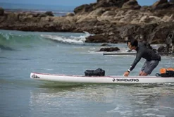 Boardworks Great Bear Touring Stand Up Paddleboard Bamboo/Red/White