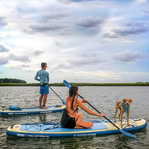 Boardworks Kanaloa SHUBU Inflatable Stand-Up Paddle Board (iSUP) Complete Kit – 10’4 Kanaloa