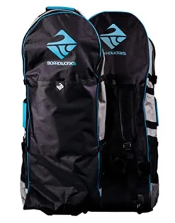 Boardworks Kraken All-Water Inflatable Stand-Up Paddleboard SUP Complete Kit 11′ White/Blue/Orange