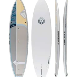 Boardworks Kraken All-Water Stand-Up Paddle Board (SUP) 11′ Bamboo/Grey/Ocean