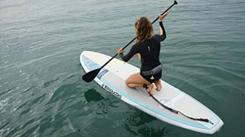 Boardworks Kraken All-Water Stand-Up Paddle Board (SUP) 11′ Bamboo/Grey/Ocean