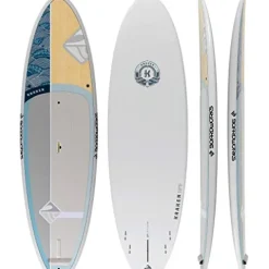 Boardworks Kraken Stand Up Paddleboard Bamboo/Grey/Ocean
