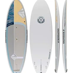 Boardworks Kraken Stand Up Paddleboard Epoxy Hardboard Bamboo/Grey/Ocean