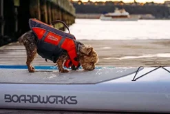 Boardworks Navigator Touring Stand Up Paddleboard 11′ 6″ White/Grey/Blue