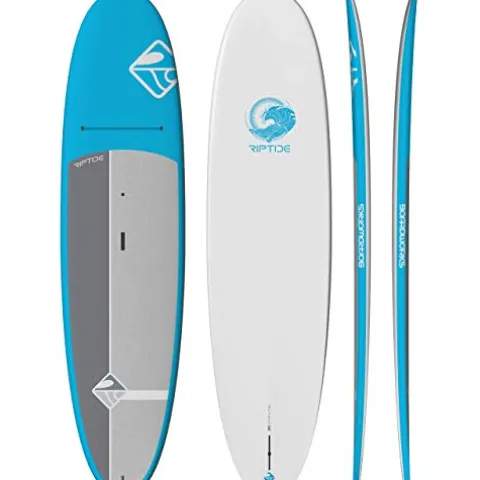Boardworks Riptide Recreational Stand Up Paddleboard Blue/White/Grey