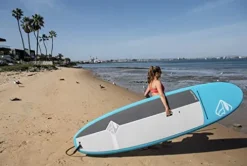 Boardworks Riptide Recreational Stand Up Paddleboard Blue/White/Grey