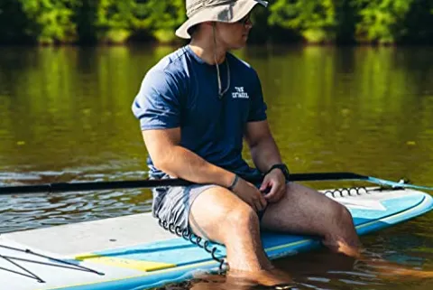 Boardworks Sōlr Recreational Stand Up Paddleboard 10′ 6″ Blue/Yellow/Grey