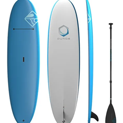 Boardworks Surge Recreational Stand Up Paddleboard 10′ 6″ Blue/White