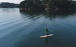 Boardworks Triton Recreational Stand Up Paddleboard Bamboo/Black