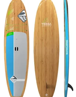 Boardworks Versa Recreational Stand Up Paddleboard Bamboo/Blue