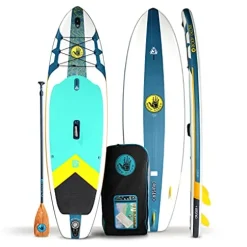 Body Glove Cruiser+ Inflatable Stand Up Paddle Board Teal/White