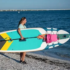Body Glove Cruiser+ Inflatable Stand Up Paddle Board Teal/White
