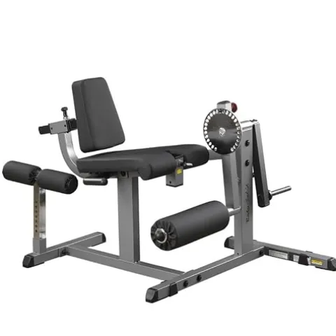 Body-Solid Adjustable Leg Extension and Curl Machine Silver