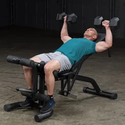 Body-Solid Adjustable Weight Bench Black