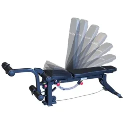 Body-Solid Adjustable Weight Bench with Leg Developer Black