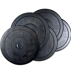 Body-Solid Chicago Extreme Bumper Plate Black