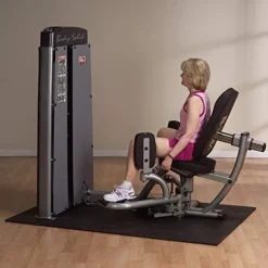 Body-Solid DIOT Pro Dual Inner and Outer Thigh Component Grey Black