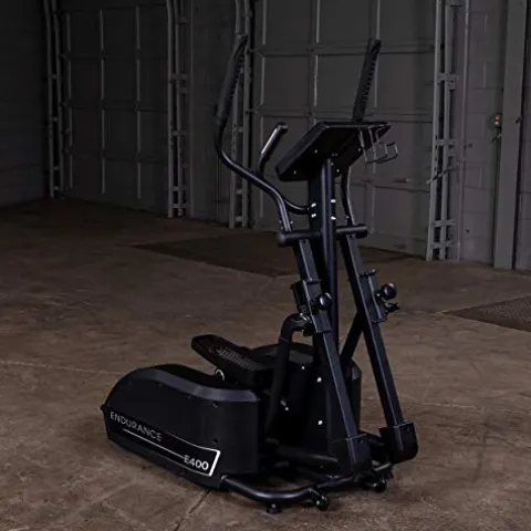 Body-Solid Elliptical Trainer Machine (E400) Black