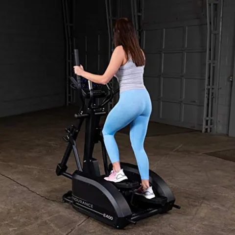 Body-Solid Elliptical Trainer Machine (E400) Black