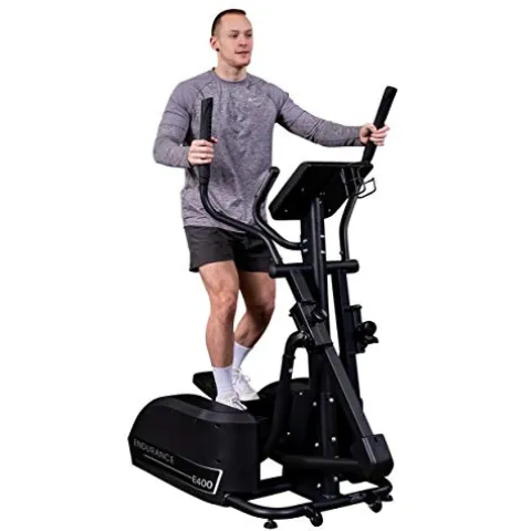 Body-Solid Elliptical Trainer Machine (E400) Black