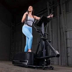 Body-Solid Elliptical Trainer Machine (E400) Black
