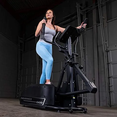 Body-Solid Elliptical Trainer Machine (E400) Black