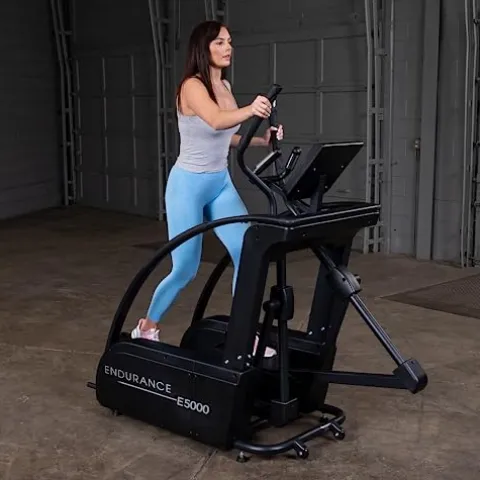 Body-Solid Elliptical Trainer Machine (E5000) Black