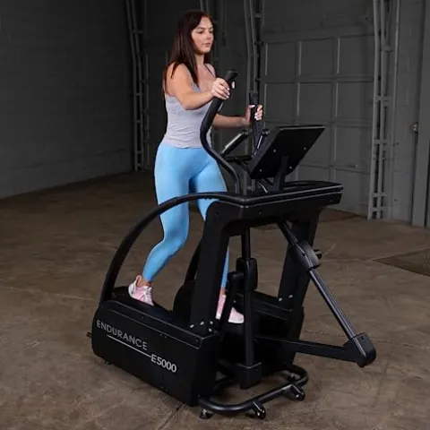 Body-Solid Elliptical Trainer Machine (E5000) Black