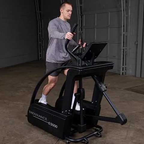 Body-Solid Elliptical Trainer Machine (E5000) Black