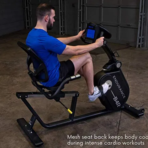 Body-Solid Endurance B4RB Recumbent Exercise Bike Black