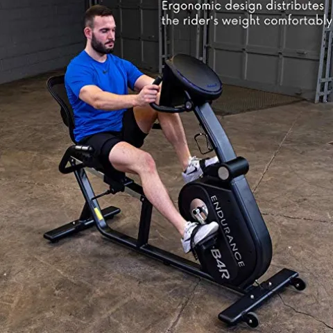Body-Solid Endurance B4RB Recumbent Exercise Bike Black