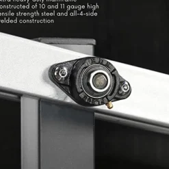 Body-Solid Free-Weight Leverage Gym with Squat Attachment Black