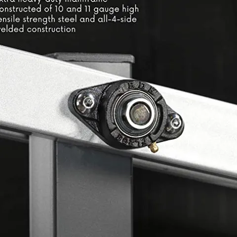 Body-Solid Free-Weight Leverage Gym with Squat Attachment Black