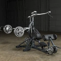 Body-Solid Free-Weight Olympic Leverage Machine Black