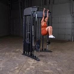 Body-Solid Functional Trainer – Dual 160lb Weight Stacks Black