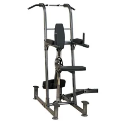 Body-Solid Fusion Weight Assisted Dip and Pull-Up Station Grey Black