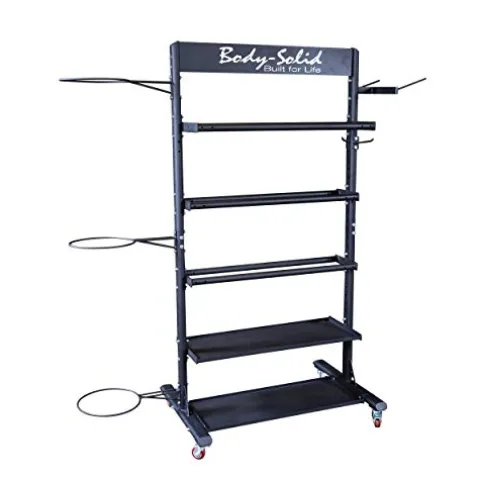Body-Solid GAR250 Accessory Tower Black