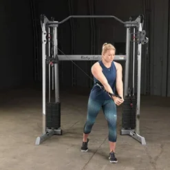 Body-Solid GDCC200 Cable Crossover Exercise Machine Grey/Black