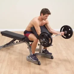 Body-Solid GFID71 Adjustable Weight Bench Gray