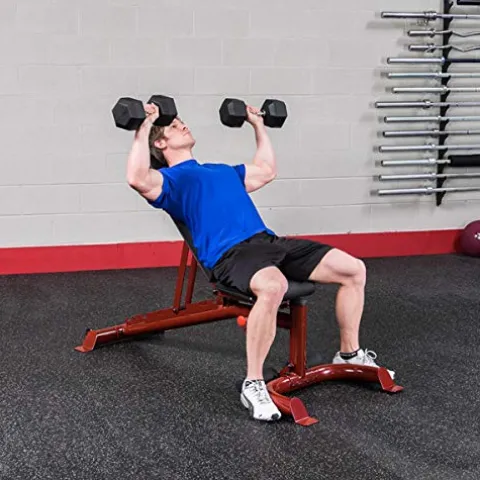 Body-Solid GFID100 Adjustable Weight Bench Gray