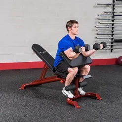 Body-Solid GFID100 Adjustable Weight Bench Gray