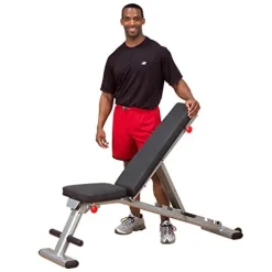 Body-Solid GFID225 Folding Adjustable Weight Bench Gray