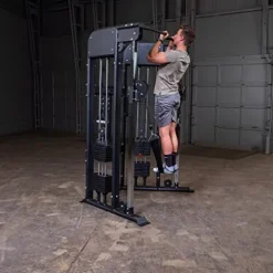 Body-Solid GFT100 Functional Trainer with 210 lbs. Weight Stacks Black