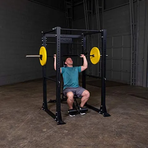 Body-Solid GPR400 Power Rack 1000 Lb. Weight Capacity Black