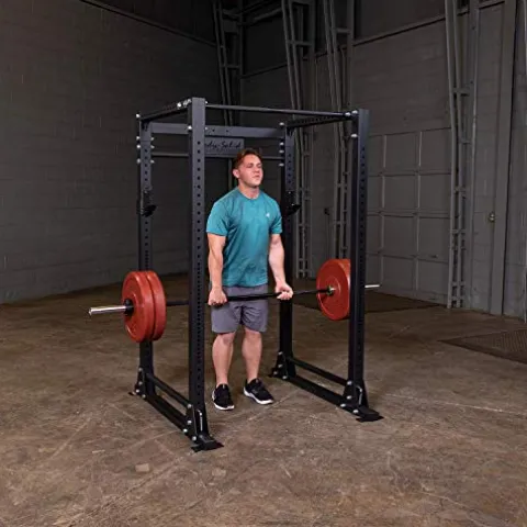 Body-Solid GPR400 Power Rack 1000 Lb. Weight Capacity Black