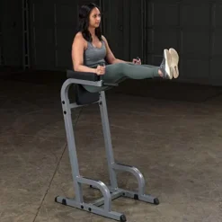 Body-Solid GVKR60 Vertical Knee Raise with Dip Station Grey/Black