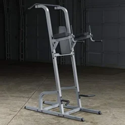 Body-Solid GVKR82 Vertical Knee Raise Machine Gray
