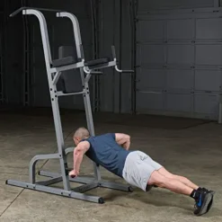 Body-Solid GVKR82 Vertical Knee Raise Machine Gray