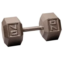 Body-Solid Hex Dumbbells Black