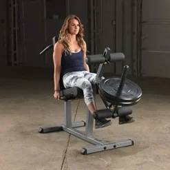 Body-Solid Leg Extension & Leg Curl Machine Grey/Black